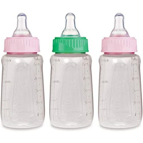 First Essentials by NUK clearview bottle, girl, 5 Oz, 3 - Pack