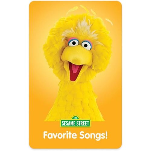YOTO Sesame Street: Favorite Songs! – Kids Musical Card for Use with Player & Mini All-in-1 Audio Device, Screen-Free Listening with Fun Singalong Music for Playtime Parties & Travel, Ages 3+