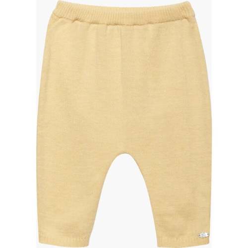 Little Duckling Leggings, Pale Yellow - Trotters London | Maisonette