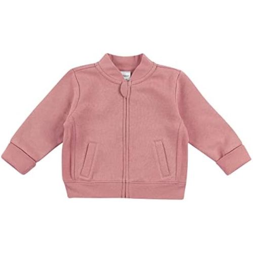 Hanes, Zippin Soft 4-way Stretch Fleece Zip Up Sweatshirt Jacket, Babies and Toddlers
