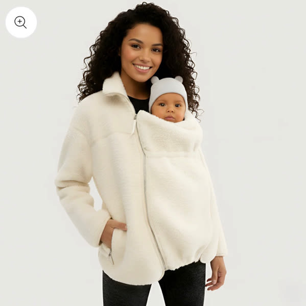 Mama Babywearing Front Carry Fleece Jacket