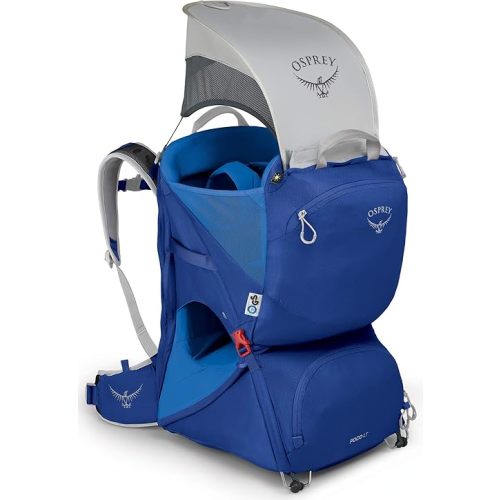 Osprey Poco LT Lightweight Child Carrier and Backpack for Travel, Deep Teal, Minimum load: 23.8lbs - Maximum load: 48.5lbs