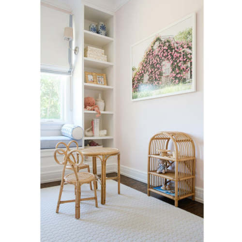 Rattan Toy Shelf