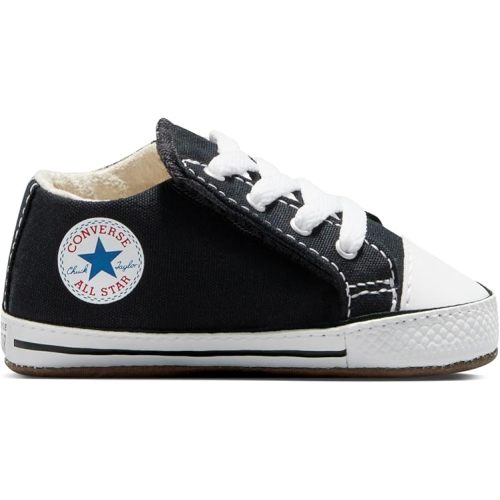 Amazon.com | Converse Baby Chuck Taylor All Star Cribster, Black/Natural Ivory/White, 3 Infant | Sneakers