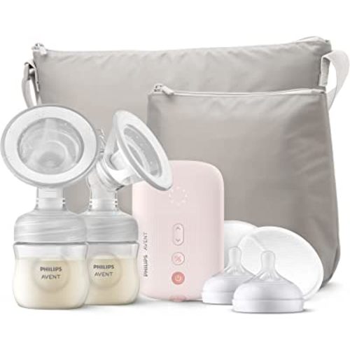 Philips Avent Double Electric Breast Pump with Natural Motion technology, SCF393/62