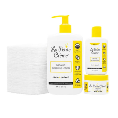 Organic French Diaper Care - Gift Set (disposable Pads)