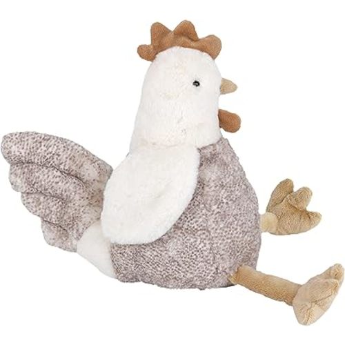 MON AMI Hester The French Hen Stuffed Animal | 15-Inch Chicken Plush Stuffed Toy | Cute Farm Animal Ideal for Nursery Room Décor | Great for Kids of All Ages