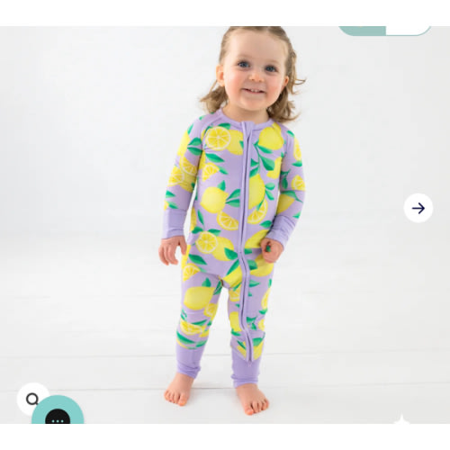 Lavender Sunny Citrus Zippy – Little Sleepies