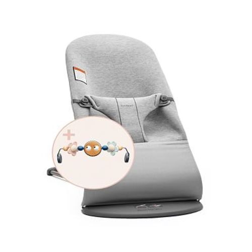 BabyBj&#246;rn&#174;  Bouncer Bliss with Toy Bundle, Light Gray