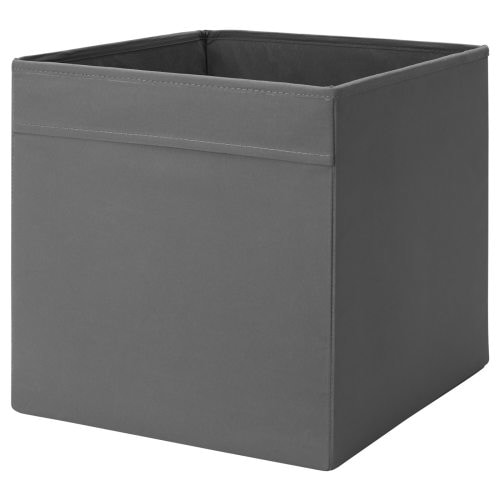 DRÖNA Box - dark gray 33x38x33 cm (13x15x13 ")