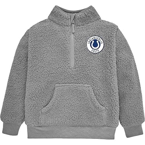 Gerber Baby NFL Team Sherpa Mock Neck Pull Over Sweatshirt