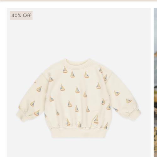 Sweatshirt || Sailboats – Rylee + Cru
