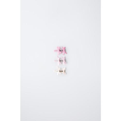 THREE-PACK OF BOW BARRETTES