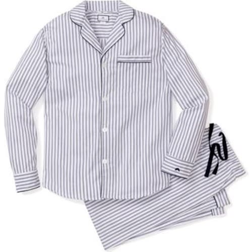 Men’s French Ticking Stripe Pajamas, Men’s X-Large