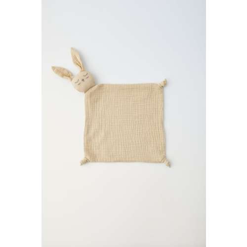 TEXTURED BUNNY SOOTHER BLANKET