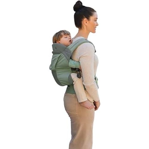 LÍLLÉbaby 3-in-1 Ergonomic CarryOn Airflow - Toddler Carrier - with Lumbar Support & Breathable Mesh - for Children 25-60 lbs - Perfect for Hiking, Travel and Everyday Family Events - Willow