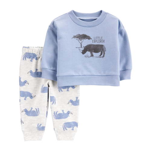 Carter's Child of Mine Baby Boy Outfit Set, 2-Piece, Sizes 0/3-24 Months
