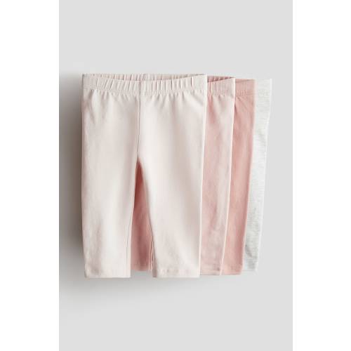 4-PACK COTTON JERSEY LEGGINGS