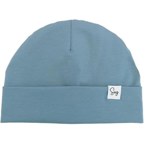 Jersey Beanie Hat for Newborn Baby Boys Girls Silky Satin Lined Hats Bonnet Toddler Infant Little Kids Beanies Caps