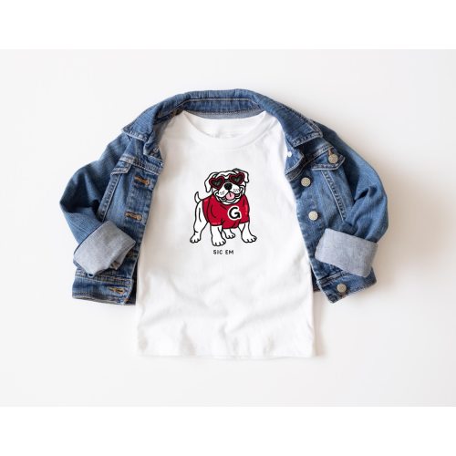 Georgia Football Toddler T-shirt | Georgia Bulldogs Kids Shirt | UGA Football Kids | Georgia Toddler Shirt | UGA Baby