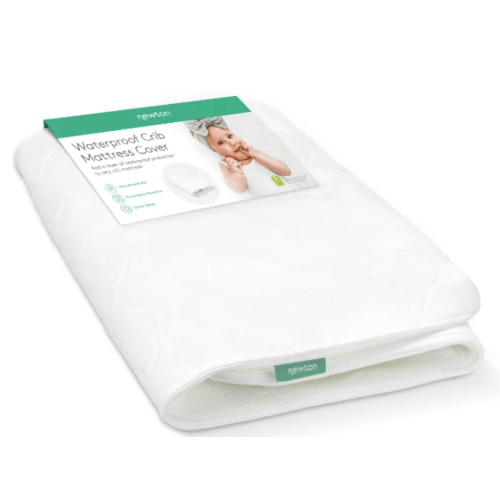 Extra Waterproof Crib Mattress Cover - Standard / Cloud White