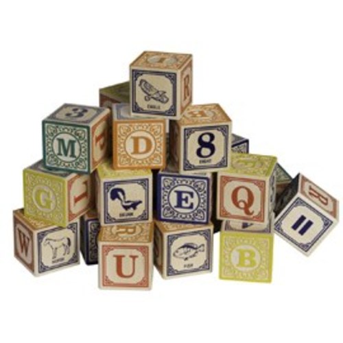 Classic Alphabet Blocks - The Little Seedling
