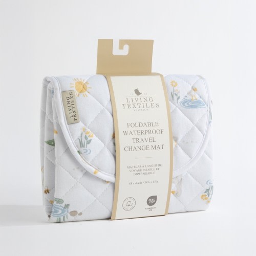 Living Textiles Change Mat Waterproof Goosey Goosey | Baby Bunting AU