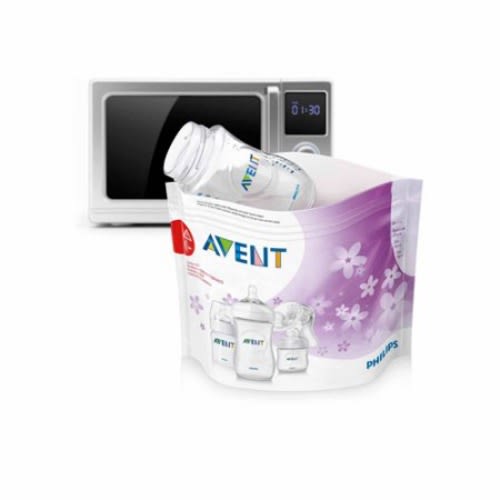 Philips Avent Microwave Steam Sterilizer Bags, BPA-Free