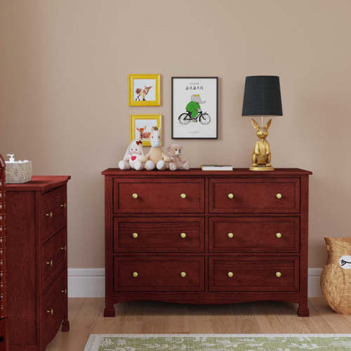 DaVinci Kalani 6-Drawer Double Wide Dresser – DaVinci Baby