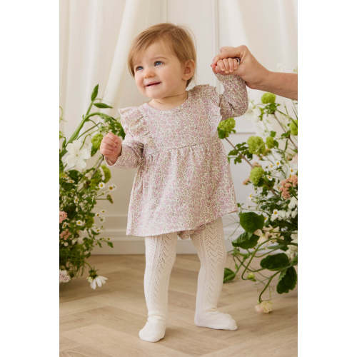 Organic Cotton Vivienne Playsuit - Tully Mauve – Jamie Kay USA