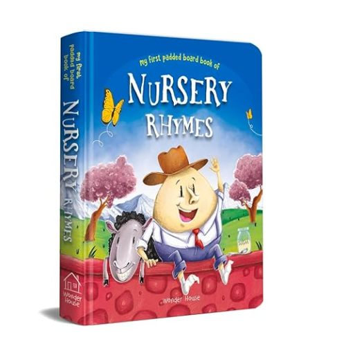 Nursery Rhymes Board Book: Illustrated... by Wonder House Books