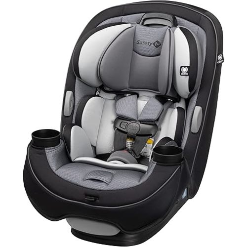 Safety 1st Grow and Go All-in-One Slim Convertible Car Seat, Rear Facing, 5-40 lbs, Forward Facing (30–65 lbs), High Back Booster Seat 40-100 pounds, High Street