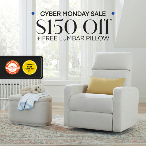 Luxury Power Nursery Glider Recliner - Nurture&