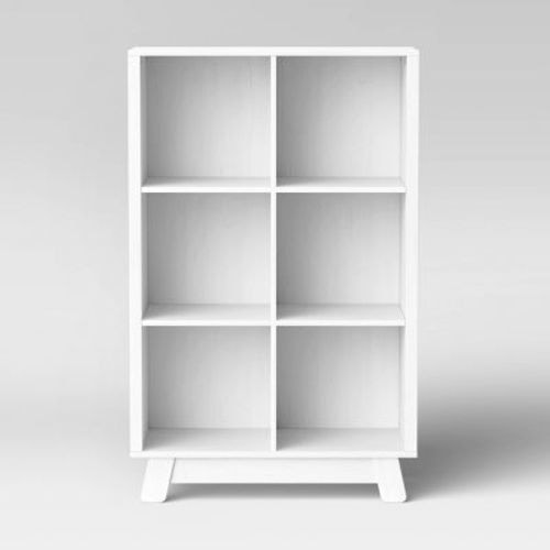 Babyletto Hudson Cubby Bookcase - White