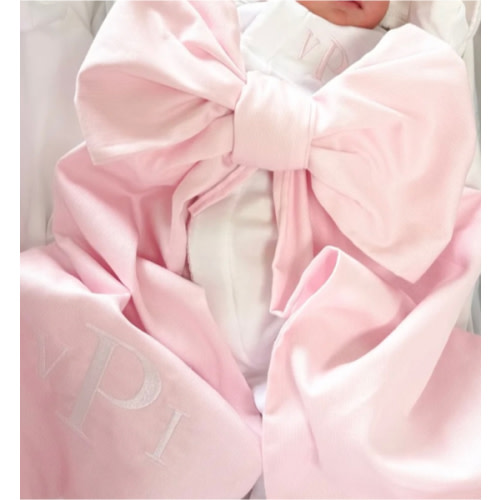 Caprilina Signature Newborn Bow Sash