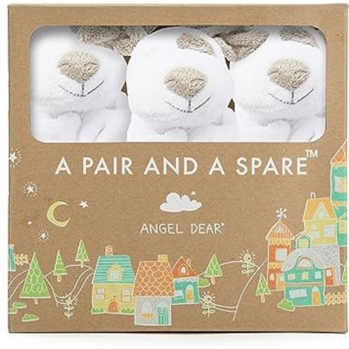 Angel Dear - Spotted Pup Blankie, Pair and A Spare Set