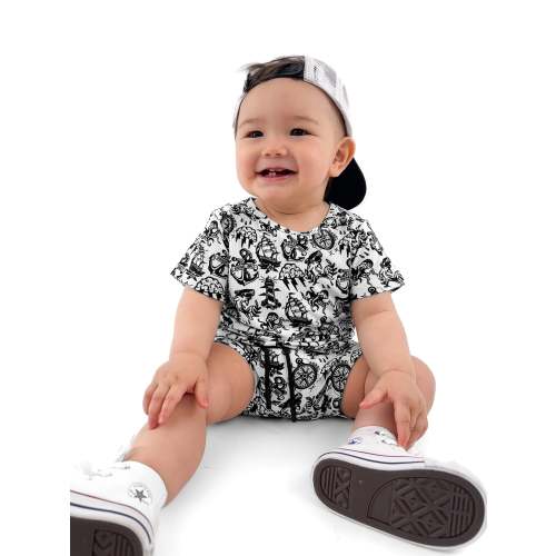Bummie Two Piece Set in Sink Or Swim