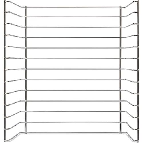 Melissa & Doug Multi-Fit Metal Wire Puzzle Rack 12 Inches Wide And 0.75 Inches Deep - Puzzle Holder Rack Storage Organizer For Kids,Silver