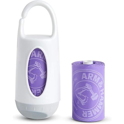 Munchkin Arm & Hammer Diaper Bag Dispenser & Bags - Purple