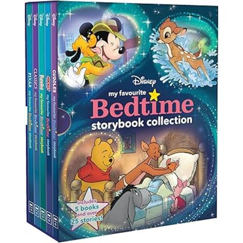 My Favourite Bedtime 5-Book Storybook Collection (Disney)