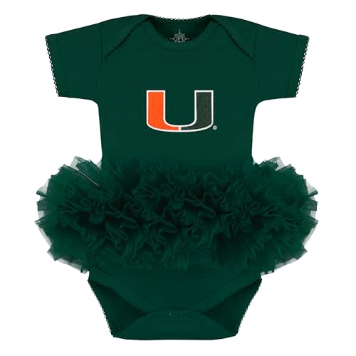 Creative Knitwear College Baby Tutu Bodysuit Dress-Team Logo, Multiple Colors, for Girls (0-12 Months)