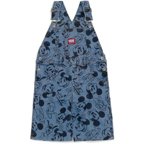 Disney Mickey Mouse Denim Jacket Overalls Shortalls Pants Infant to Big Kid