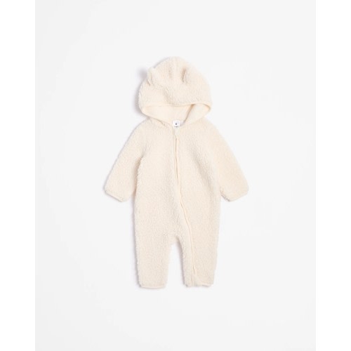 Baby Zip Fleece Coverall - Bunny | Target Australia