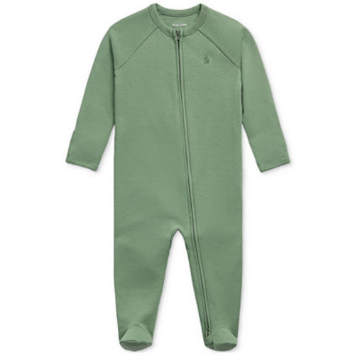 Polo Ralph Lauren Baby Boys Cotton Interlock Footed Zip Coverall - Macy'sBack ButtonFilter Button