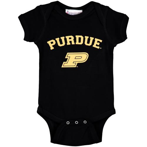 Purdue Boilermakers Infant Arch & Logo Bodysuit - Black