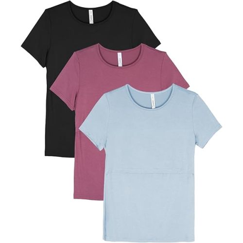Sosolism 3 Pack Nursing Tops Size Small
