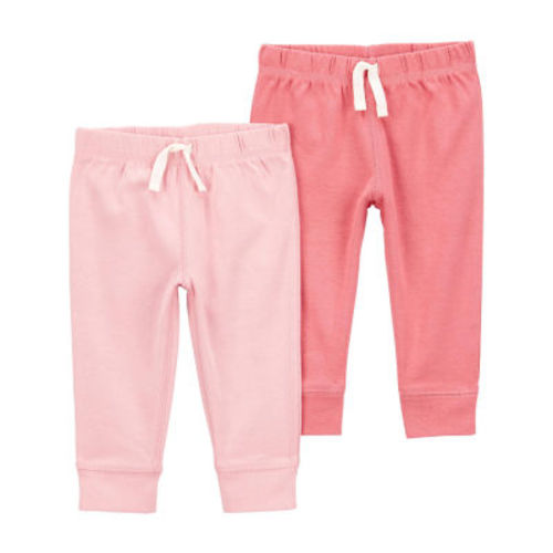 Carter's Baby Girls Straight Regular Fit Pull-On Pant