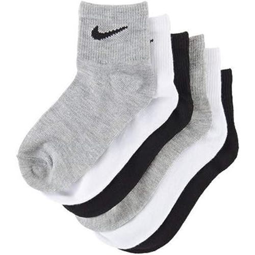 Nike Little Boy Cushioned Quarter Socks 6 Pack