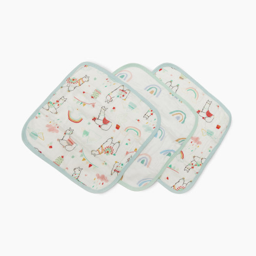 Loulou Lollipop Washcloth Set - Llama