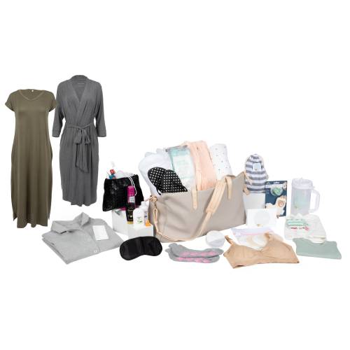 Pre-Packed Hospital Birth Bag - "I Want It All"